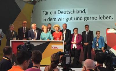 Angela Merkel in Heilbronn - 